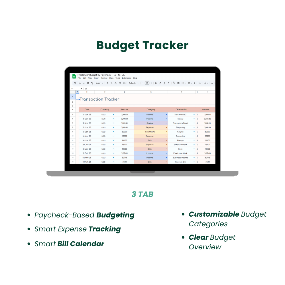 Freelance Budget Tracker